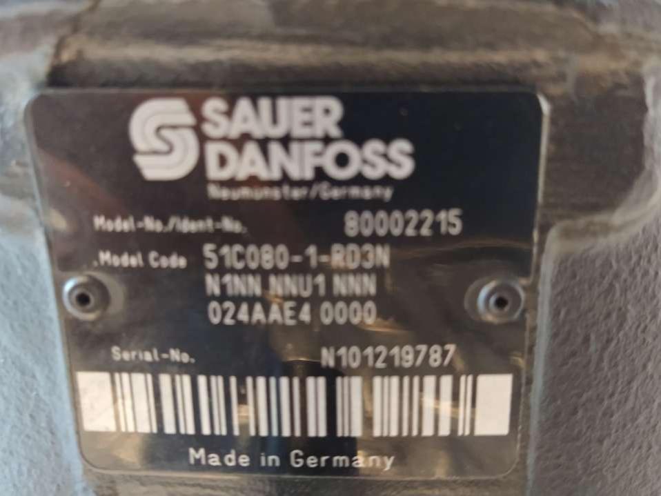 Sauer Danfoss 51C080-1-RD3NN1NNNNU1NNN024AAE40000 Photo 5