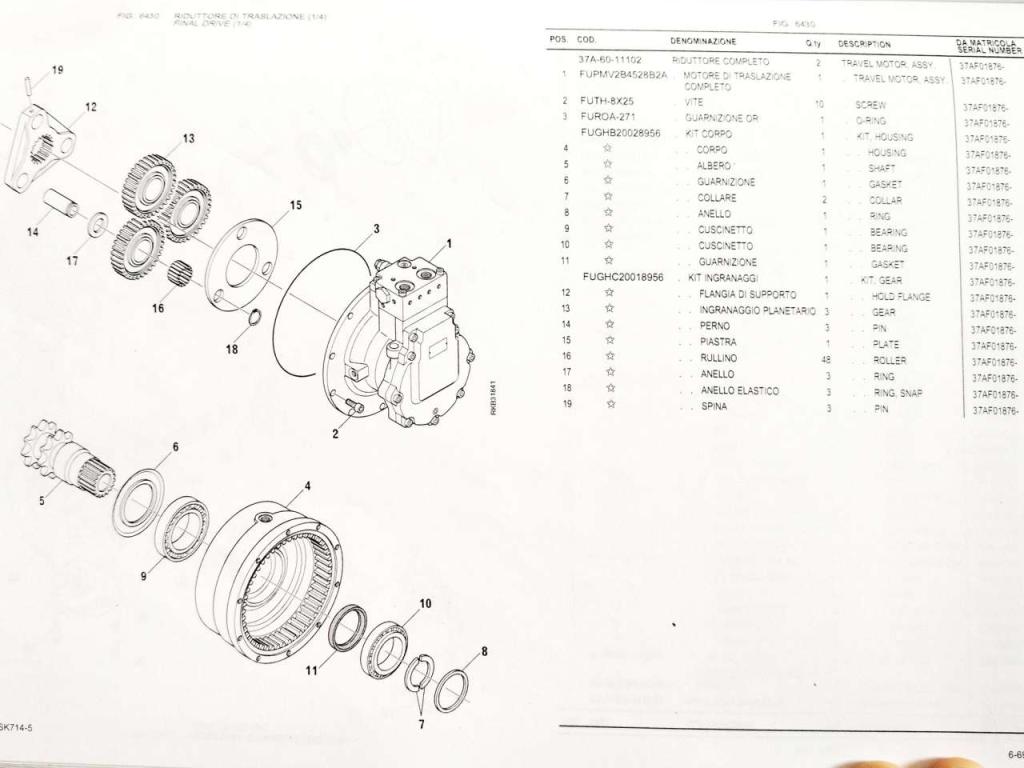 Komatsu SK714 Photo 4