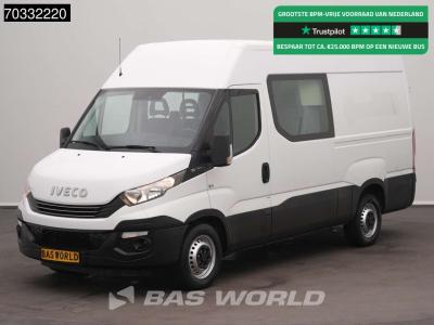 Iveco Daily 35S14 Automaat L2H2 Dubbel Cabine Trekhaak Airco Cruise Doka Mixto Airco Dubbel cabine Trekha en vente par BAS World B.V.