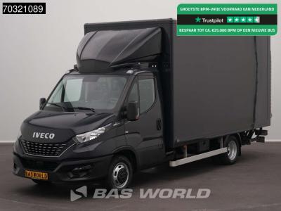 Iveco Daily 35C18 3.0L XL 1000KG Laadklep Automaat 3,5t Trekhaak Zijdeur Dubbellucht 180PK Bakwagen Navi en vente par BAS World B.V.