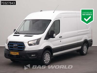 Ford e-Transit 184pk L3H2 L3 Elektrisch 68kWh 317km WLTP Navi Airco Cruise Parkeersensoren v+a SYNC4-Dis en vente par BAS World B.V.