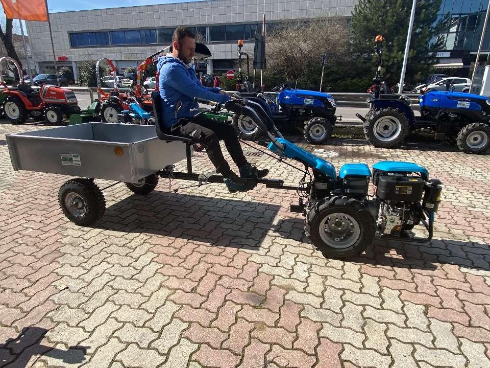Bertolini 413 S DIESEL - RIMORCHIO RIBALTABILE - AVVIAMENTO ELETTRICO Photo 5
