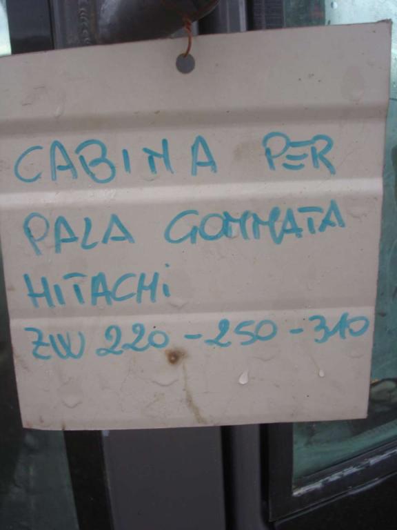 Cabine pour Hitachi ZW220-ZW250-ZW310 Photo 11