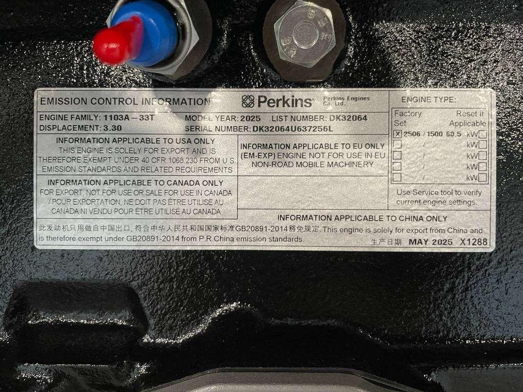 Perkins 1103A-33TG2 - Diesel Engine -New Photo 8