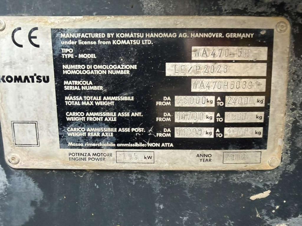 Komatsu WA470-5 Photo 18