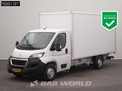 Peugeot Boxer 165PK Laadklep Bakwagen Airco Cruise Camera Standkachel Euro6 Meubelbak Koffer Möbelkoffer LB en vente par BAS World B.V.