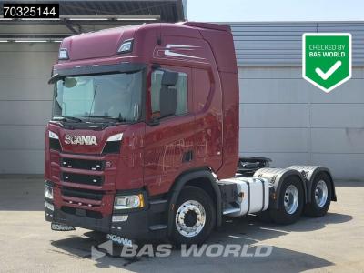 Scania R500 6X4 Retarder Full-Air Hydraulic Alcoa's Leder en vente par BAS World B.V.
