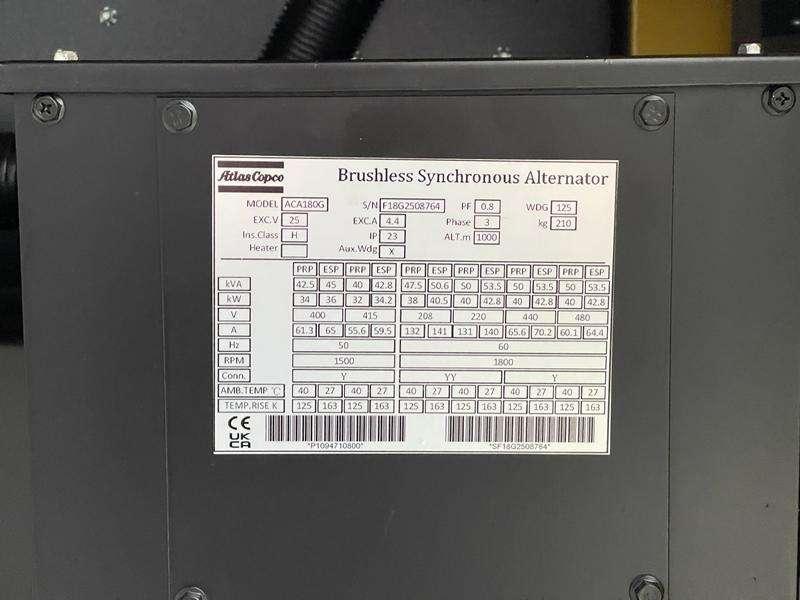 Atlas Copco QES 40 KD Emergency Unit Photo 13