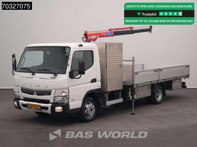 Mitsubishi Canter 3C15 3.0L Kraanwagen Maxilift 230.2H Trekhaak Dubbellucht 150PK Airco Camera Euro6 Kran Kran en vente par BAS World B.V.
