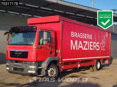 Man TGM 15.250 4X2 16tonner Curtainsides 2500kg Ladebordwand Automatic Euro 5 en vente par BAS World B.V.