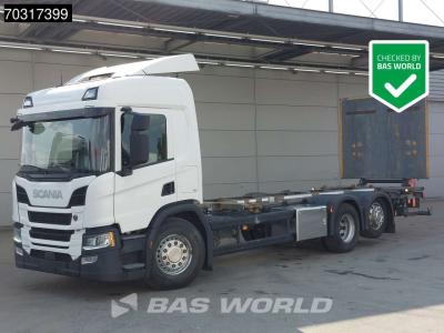 Scania P500 P 6X2 BDF 2500kg Ladebordwand Retarder Lift+steering axle Full Air en vente par BAS World B.V.