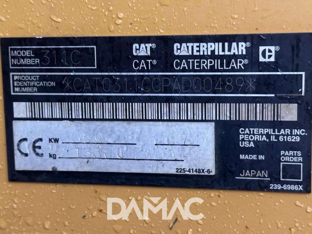 Caterpillar 311CU Photo 29