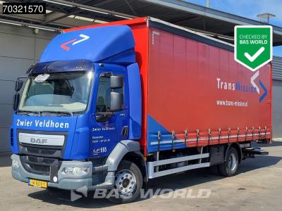 Daf LF 210 LF 4X2 14tons NL-Truck Curtainsides 1500kg Ladebordwand Automatic Euro 6 en vente par BAS World B.V.