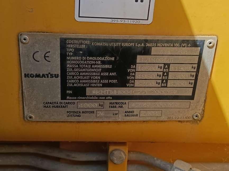Komatsu WH714 Photo 13