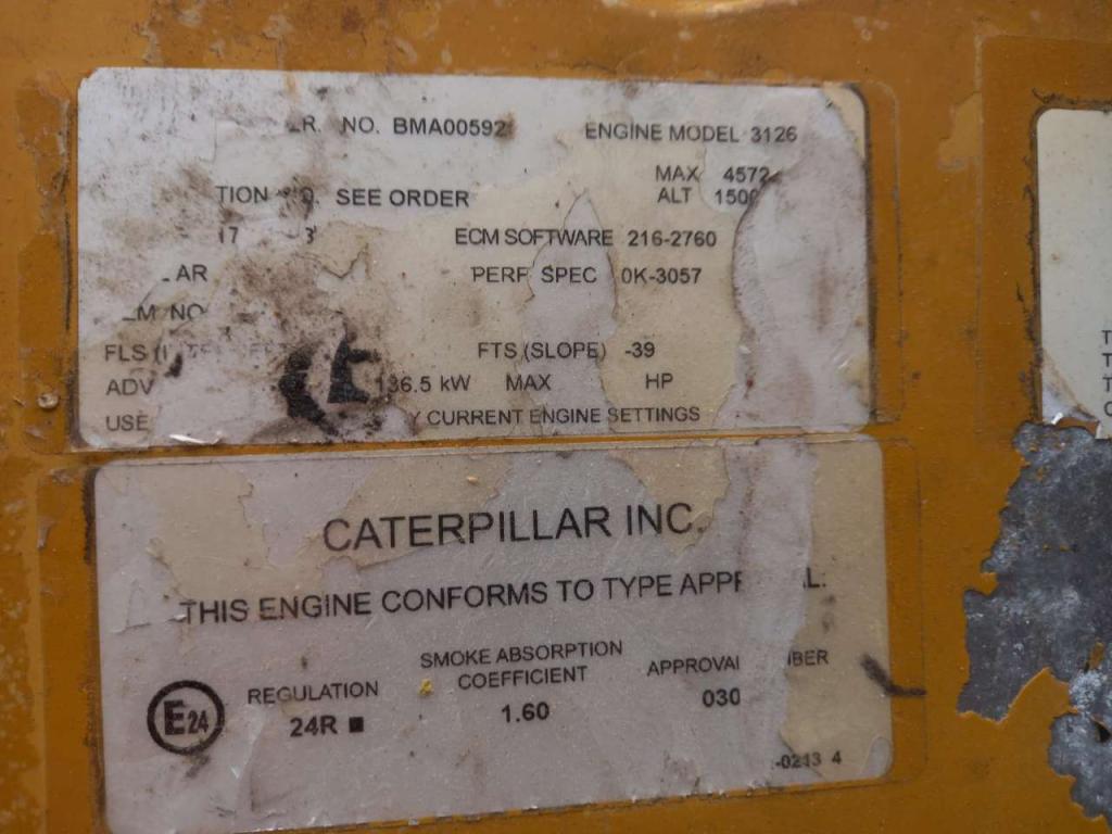 Moteur à combustion pour Caterpillar 3126B Photo 4