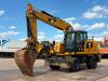 Caterpillar M316F Mobile excavator Photo 3 thumbnail
