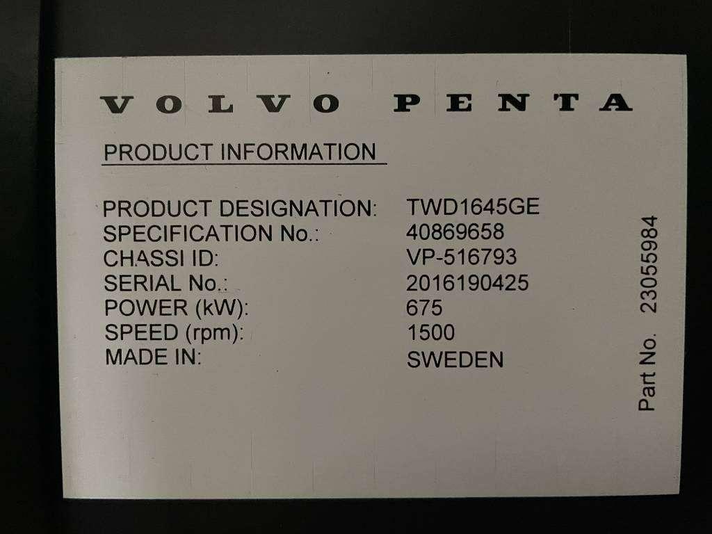 Volvo TWD1645GE - 770 kVA Generator - DPX-18885 Photo 18