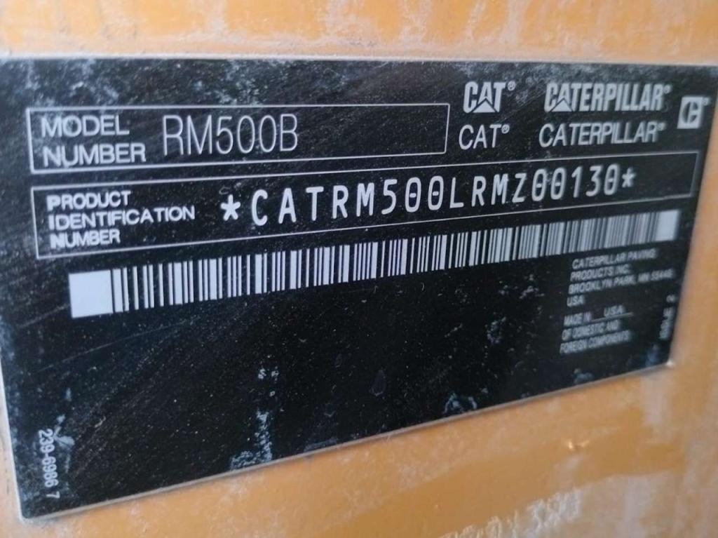Caterpillar RM500B Photo 5