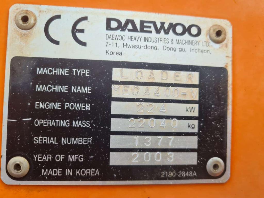 Daewoo MEGA400V Photo 8