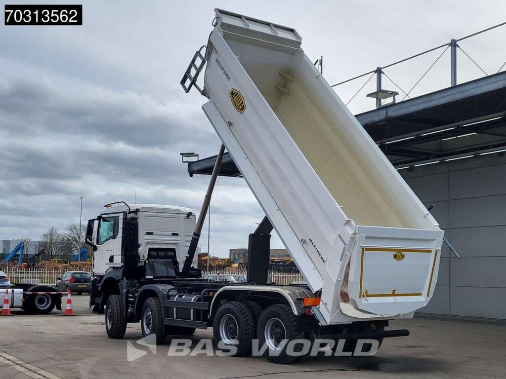 Man TGS 41.480 TGS 8X8 NEW! 8x8 20m3 Meiller Kipper Steelsuspension Automatic Euro 6 Photo 2