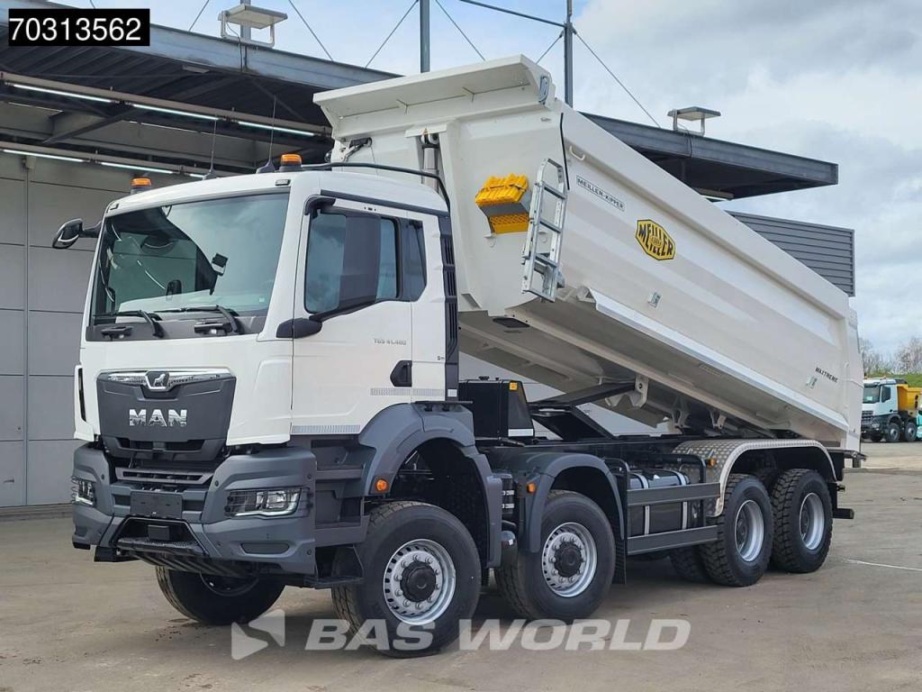 Man TGS 41.480 TGS 8X8 NEW! 8x8 20m3 Meiller Kipper Steelsuspension Automatic Euro 6 Photo 3