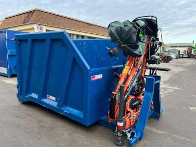 CONTAINER NUOVO SCARRABILE A CIELO APERTO CON GRU en vente par Aurora Srl