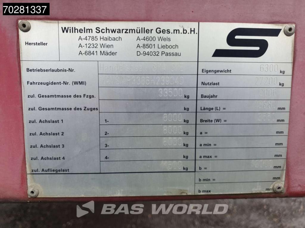 Schwarzmüller Semi-remorque plateau ridelles Photo 23