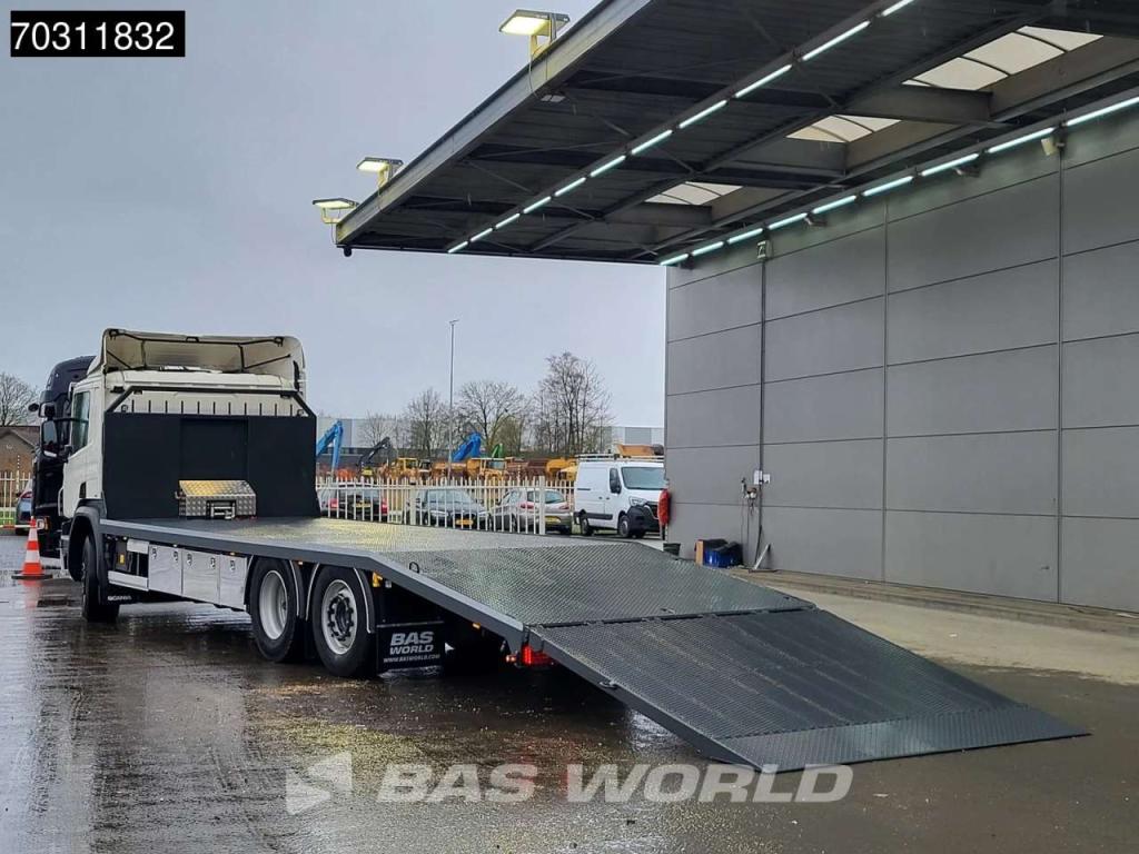 Scania P450 P 6X2 8,80m Machine Transporter Winch Lift+Steering Axle Euro 6 Photo 2