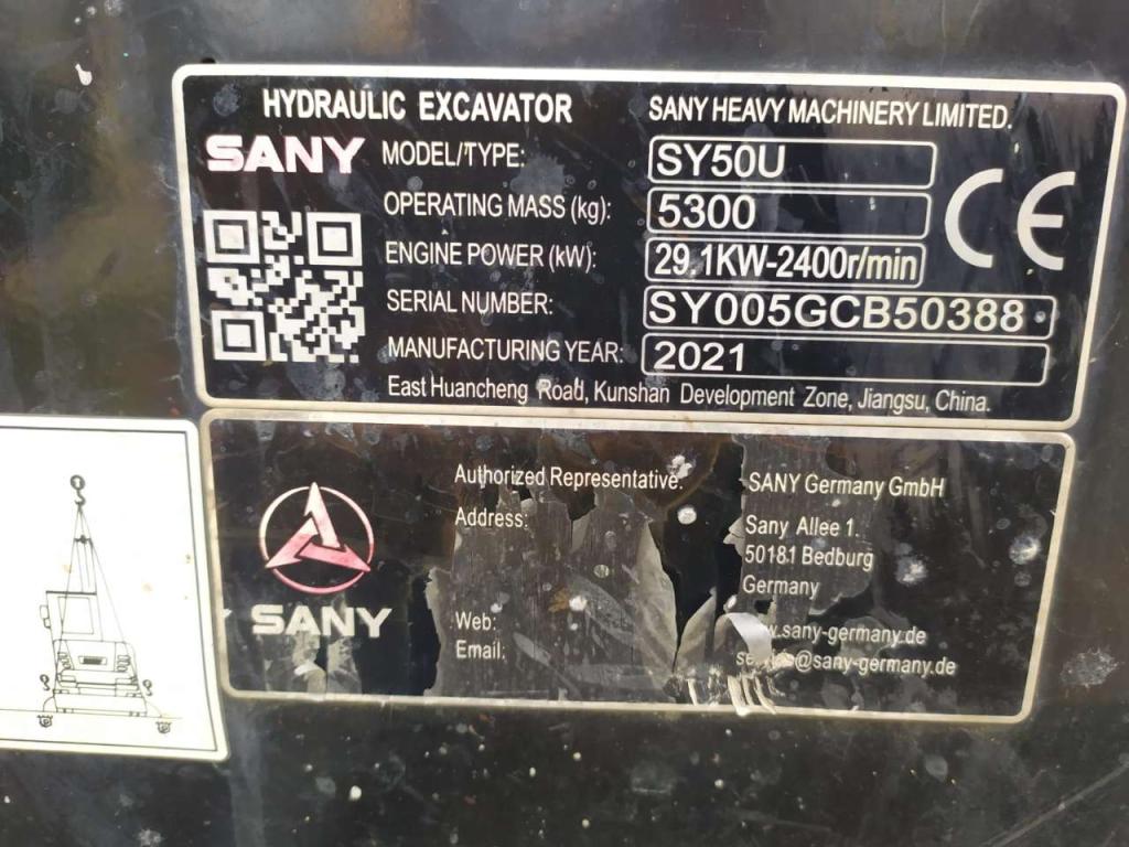 Sany SY50U Photo 11