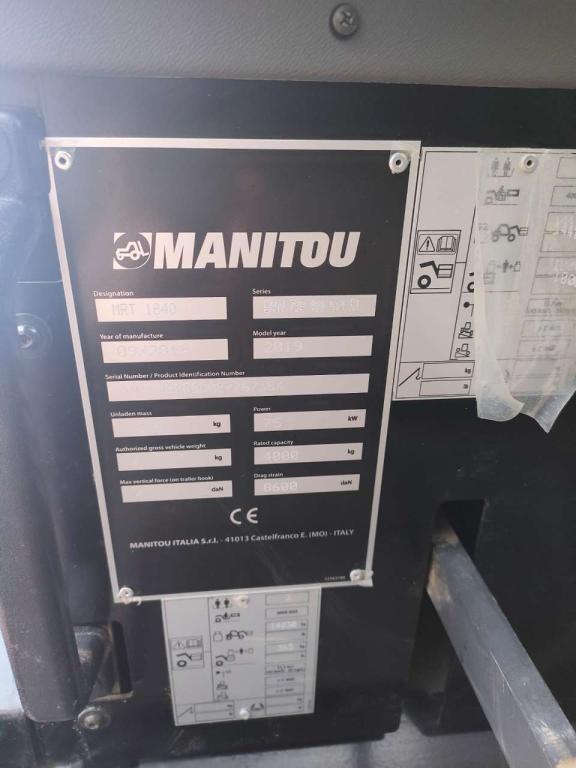 Manitou MRT1840 Photo 5