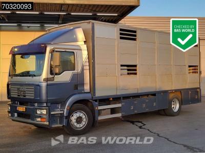 Man TGM 18.240 N18 4X2 NL-Truck 2 decks cattle transport Manual Euro 4 en vente par BAS World B.V.