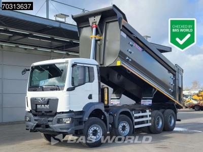 Man TGS 41.480 8X4 NEW! 26m3 Tipper Full Steel Big-Axle Euro 6 en vente par BAS World B.V.