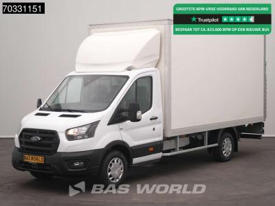 Ford Transit 130pk Laadklep Bakwagen Airco Cruise Euro6 Meubelbak Koffer Airco Cruise control en vente par BAS World B.V.