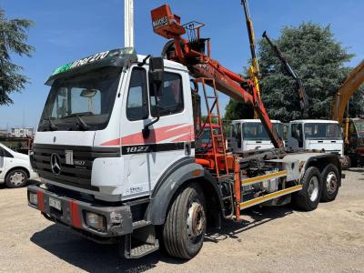 Mercedes-Benz 1827 Ecoliner + Gru en vente par G.M. Service srl