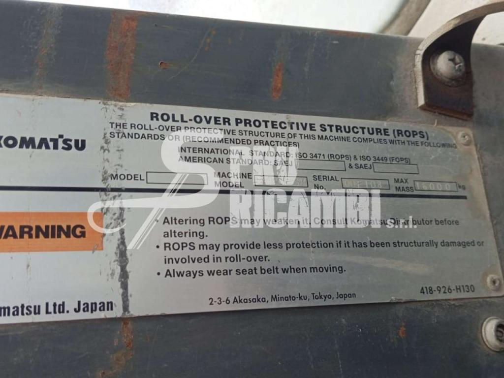 Cabine pour Komatsu serie 3 Photo 10