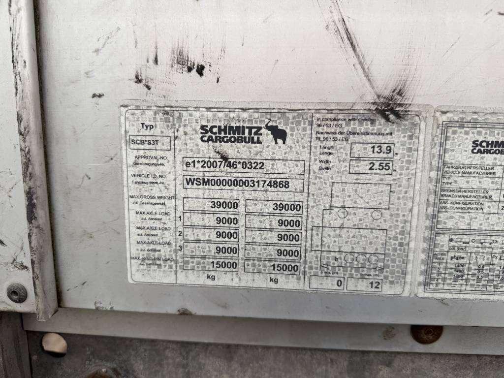 Schmitz Cargobull SCB*S3T Drankentrailer / 3 Axles / Speed Curtain Photo 24