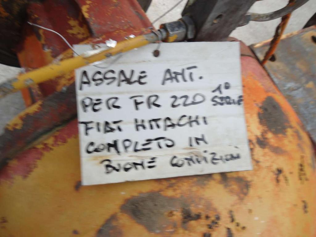Essieu avant pour Fiat Hitachi FR220  1° SERIE Photo 5