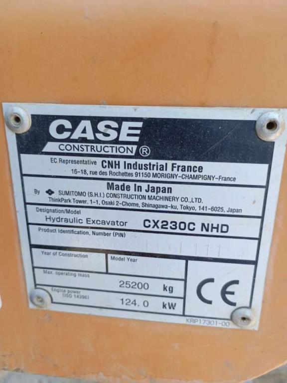 Case CX230C-NHD Photo 16