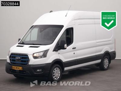 Ford e-Transit 184pk Elektrisch 68kWh 317km WLTP L2H3 Hoog Dak Navi Airco Cruise Parkeersensoren v+a SYN en vente par BAS World B.V.