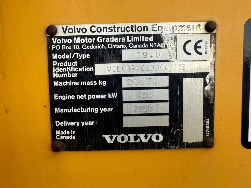 Volvo G940 Photo 17