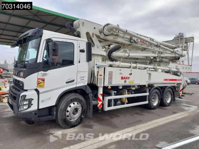 Volvo FMX 380 6X4 Sany SY37 RZ5-150 concrete pump steel suspension Automatic VEB Euro 6 en vente par BAS World B.V.