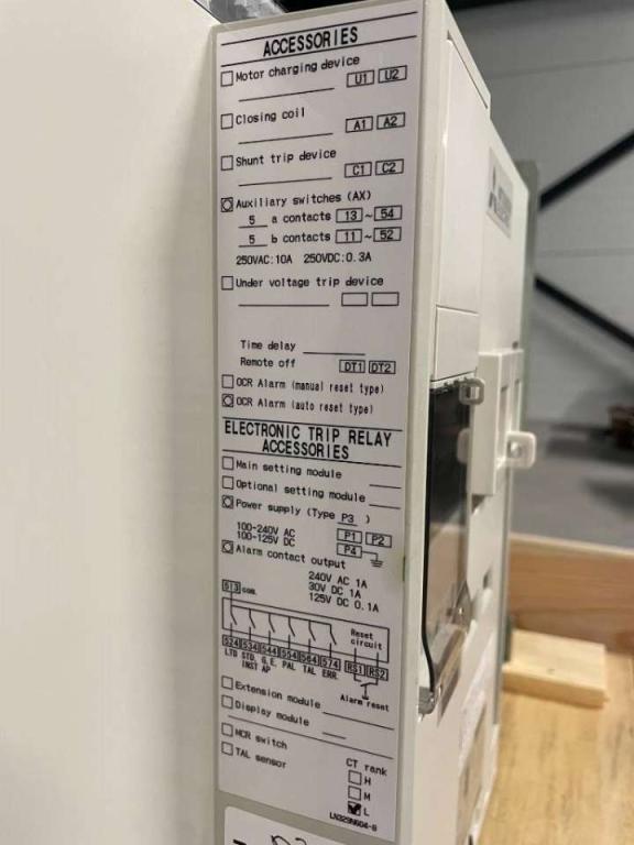 Mitsubishi Circuit breaker 3200A - AE3200-SW 4P - DPX-12648 Photo 10