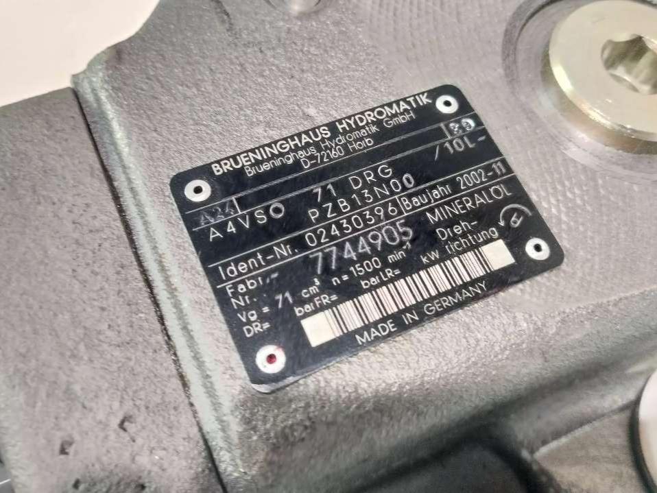 Bosch Rexroth A4VSO71DRG/10L-PZB13N00 Photo 4
