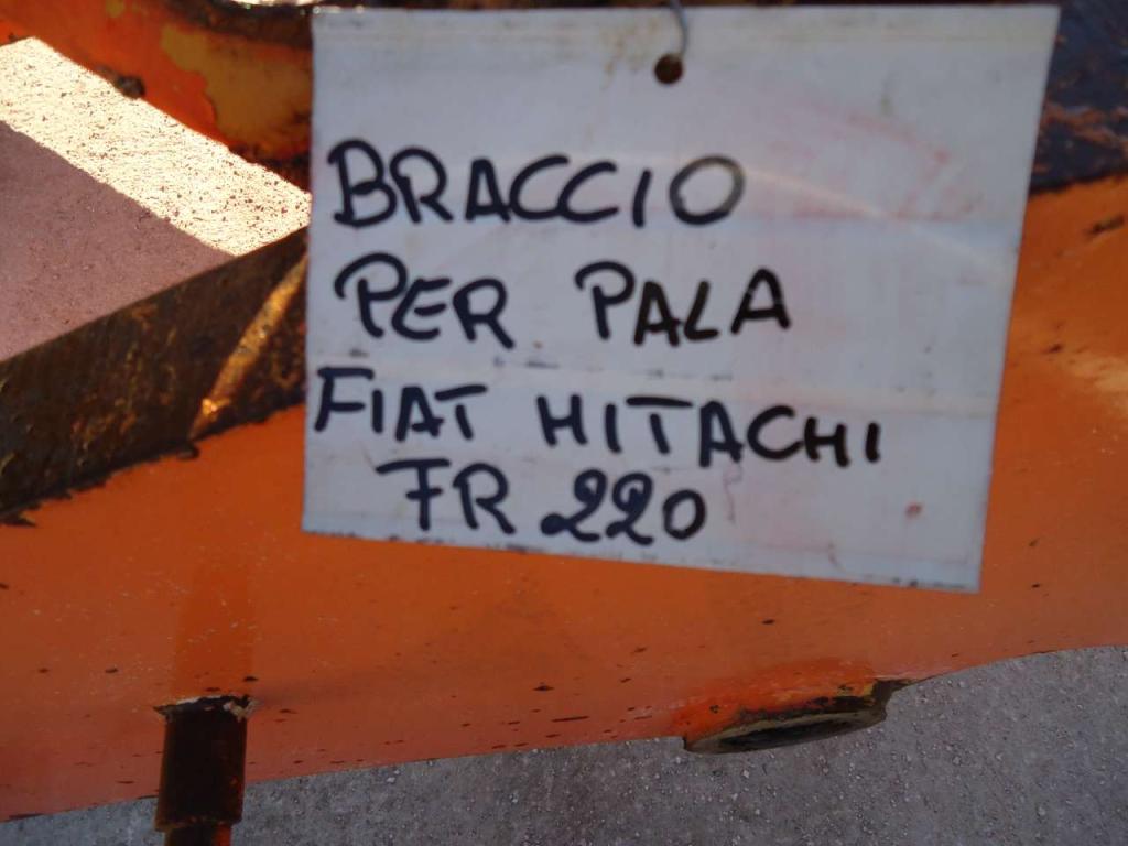 Bras pour chargeuse pour Fiat Hitachi FR220 Photo 2