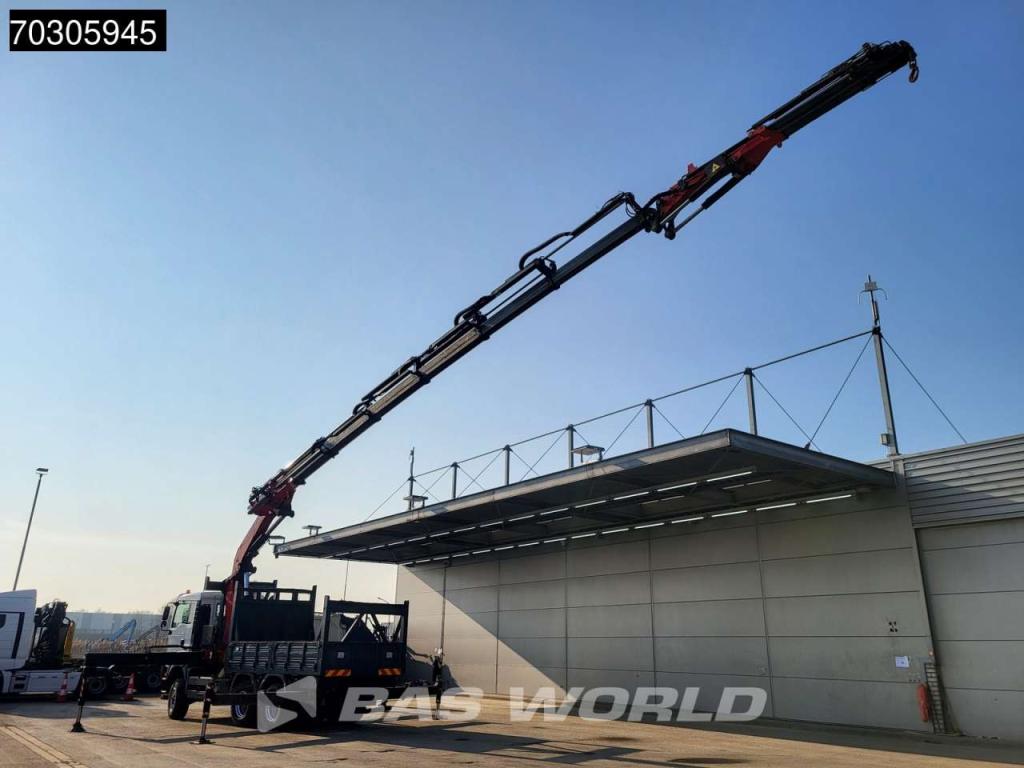 Man TGA 33.350 TGA 6X6 Fassi F600 6+6 Extensions Fly-Jib Manual Full Steel Photo 2