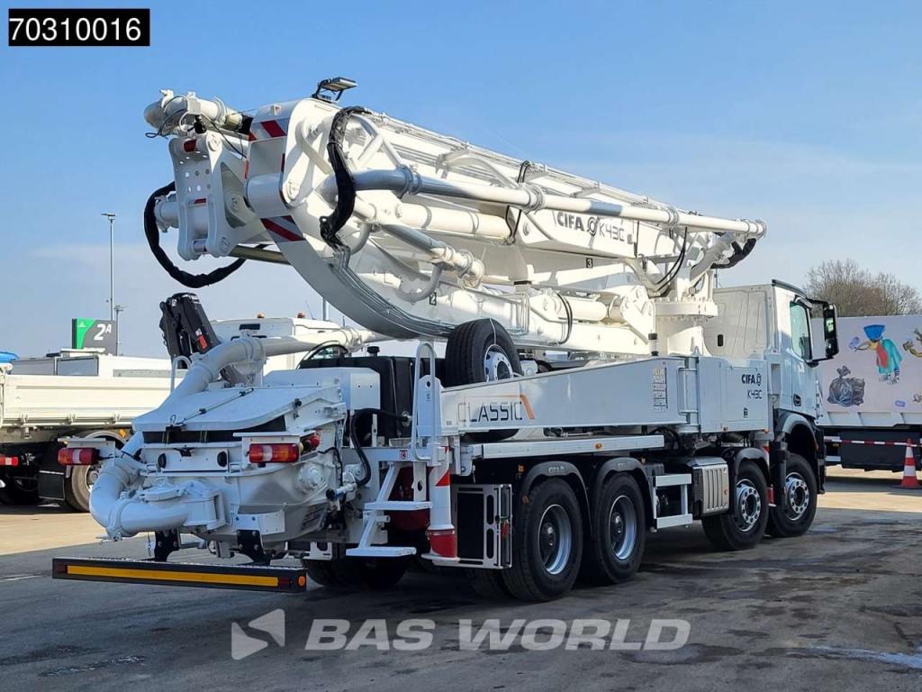Mercedes-Benz Arocs 3746 Arocs 8X4 NEW! 43 meter CIFA K43C-PU17080 Steelsuspension Big-Axle Euro 6 Photo 11