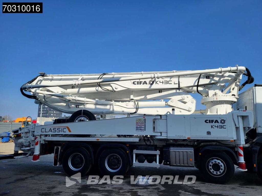 Mercedes-Benz Arocs 3746 Arocs 8X4 NEW! 43 meter CIFA K43C-PU17080 Steelsuspension Big-Axle Euro 6 Photo 12