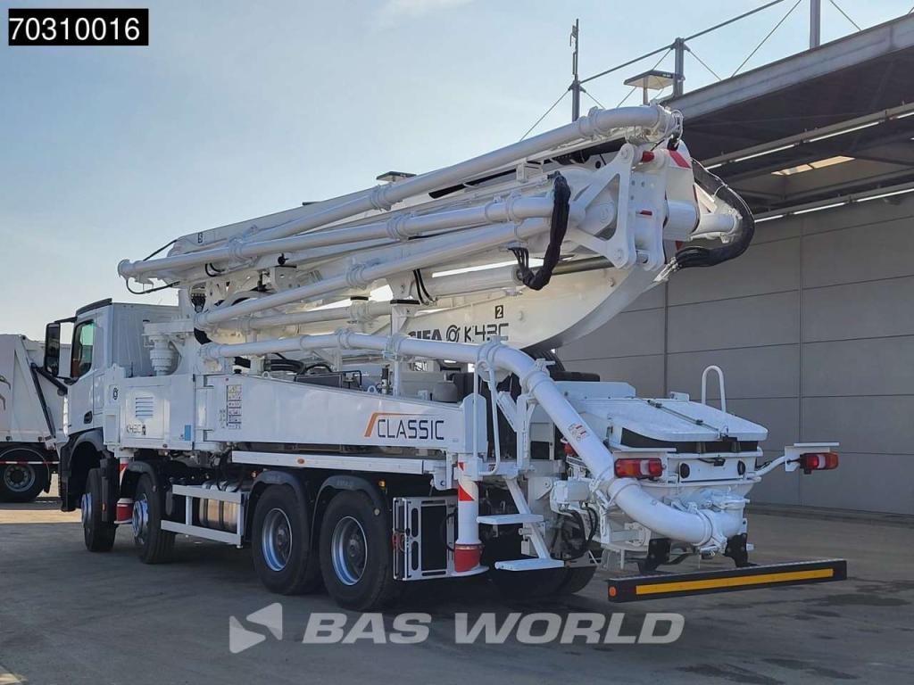 Mercedes-Benz Arocs 3746 Arocs 8X4 NEW! 43 meter CIFA K43C-PU17080 Steelsuspension Big-Axle Euro 6 Photo 9