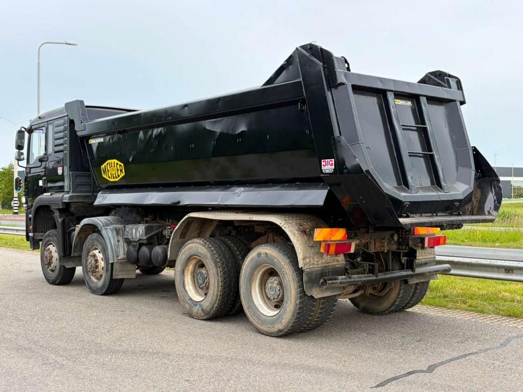 Man TGA35.430 8x8 Meiller Kipper Photo 3