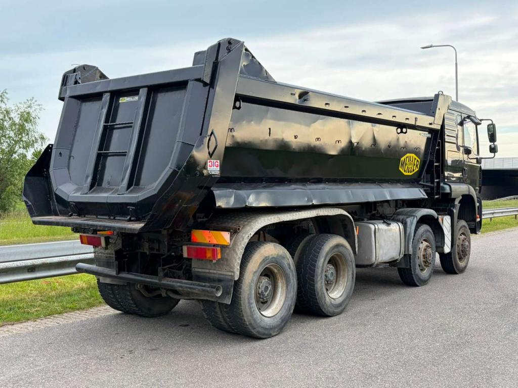 Man TGA35.430 8x8 Meiller Kipper Photo 5